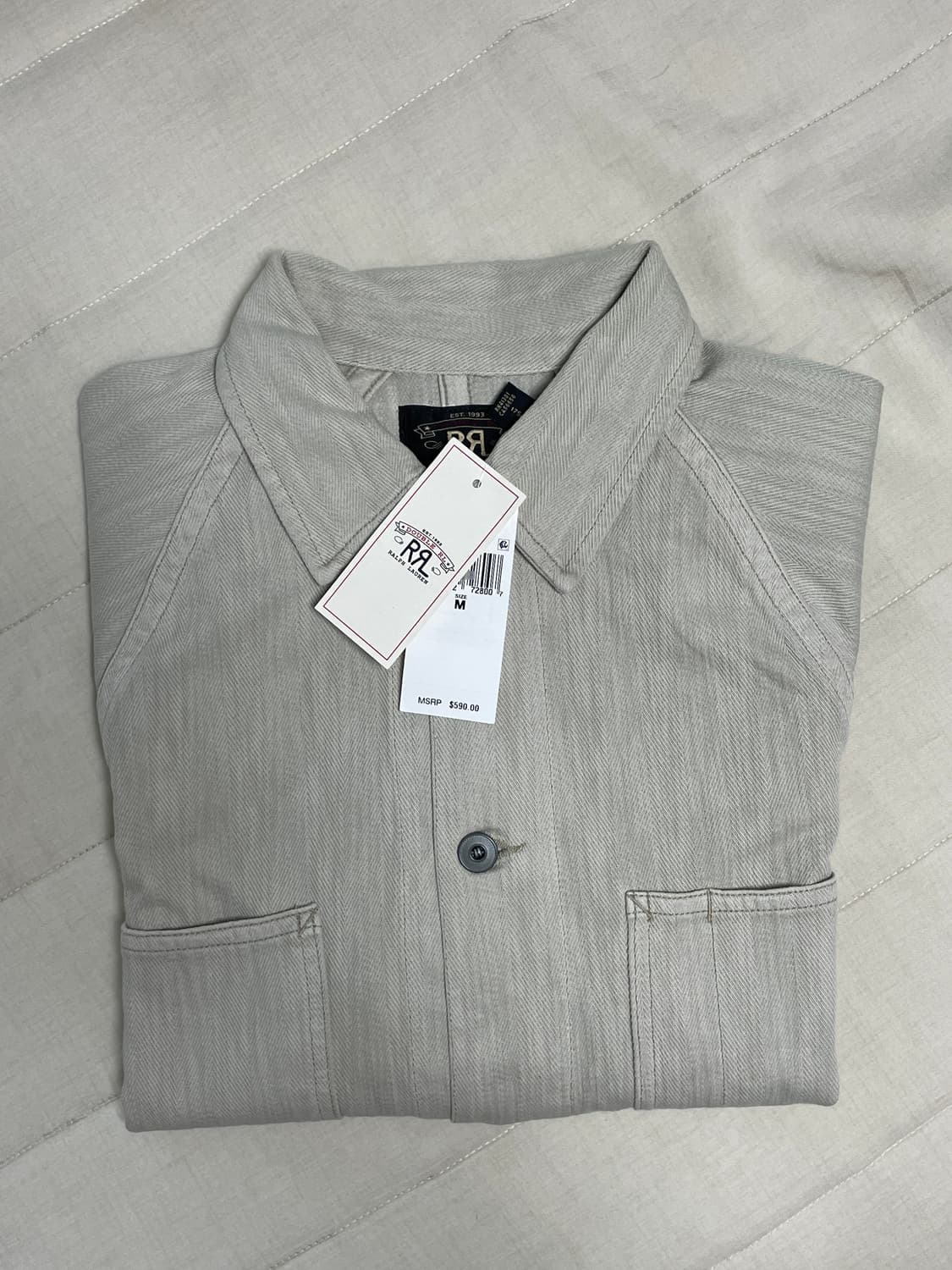 새상품] RRL 니트 헤링본 트윌 자켓 상품이미지4