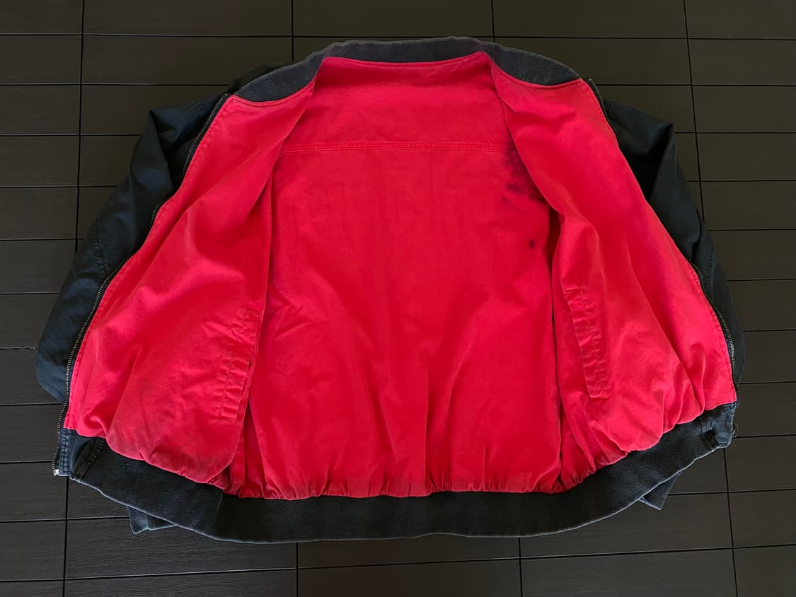 (XL) 90s 빈티지 말보로 리버시블 봄버 자켓 상품이미지5