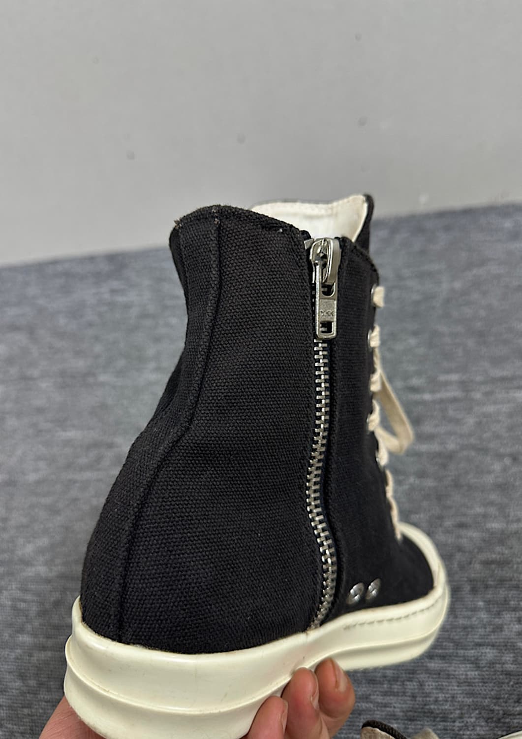 릭오웬스 다크쉐도우 라몬즈 하이 릭컨 17ss 250 상품이미지4