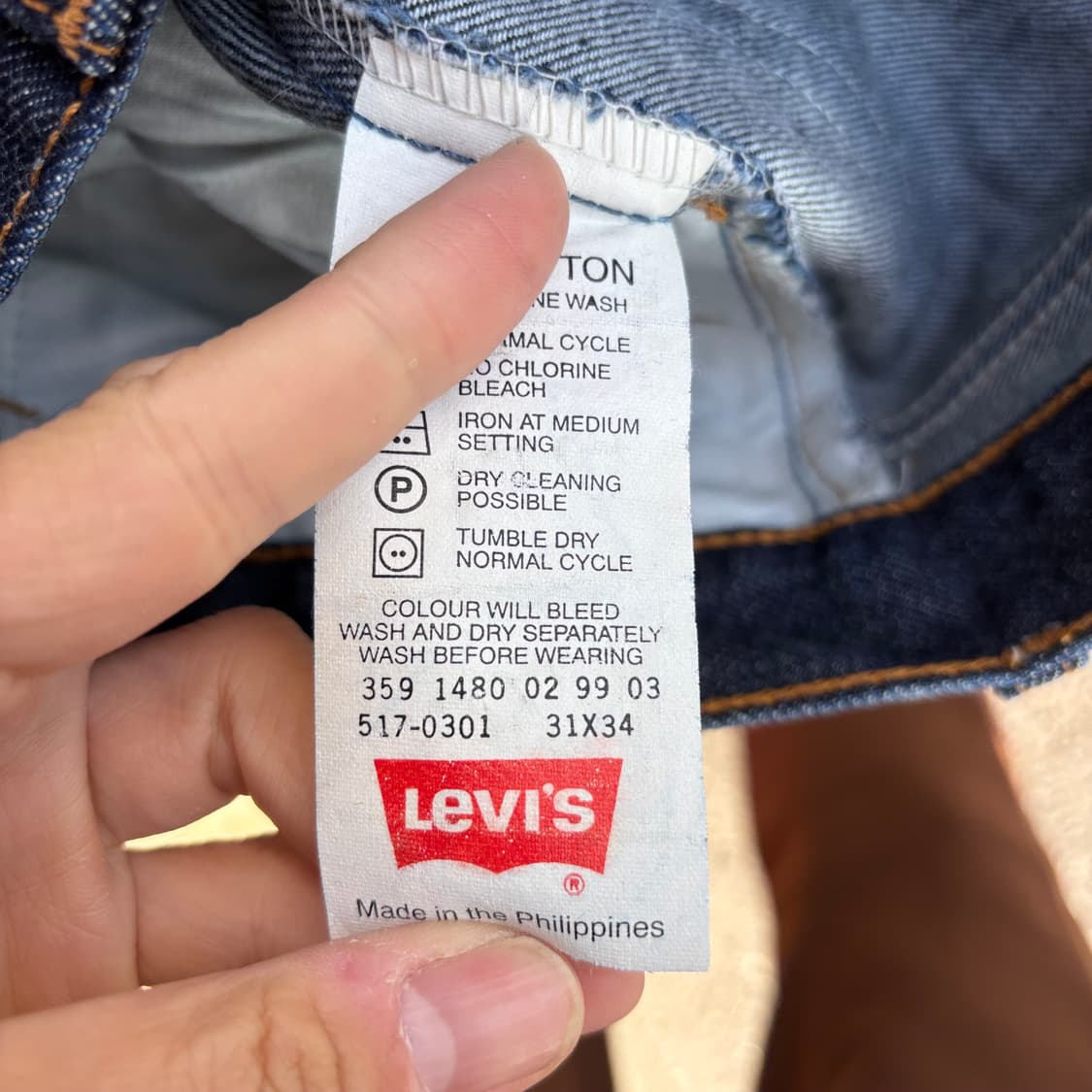 90년대 리바이스 517 부츠컷 상품이미지10