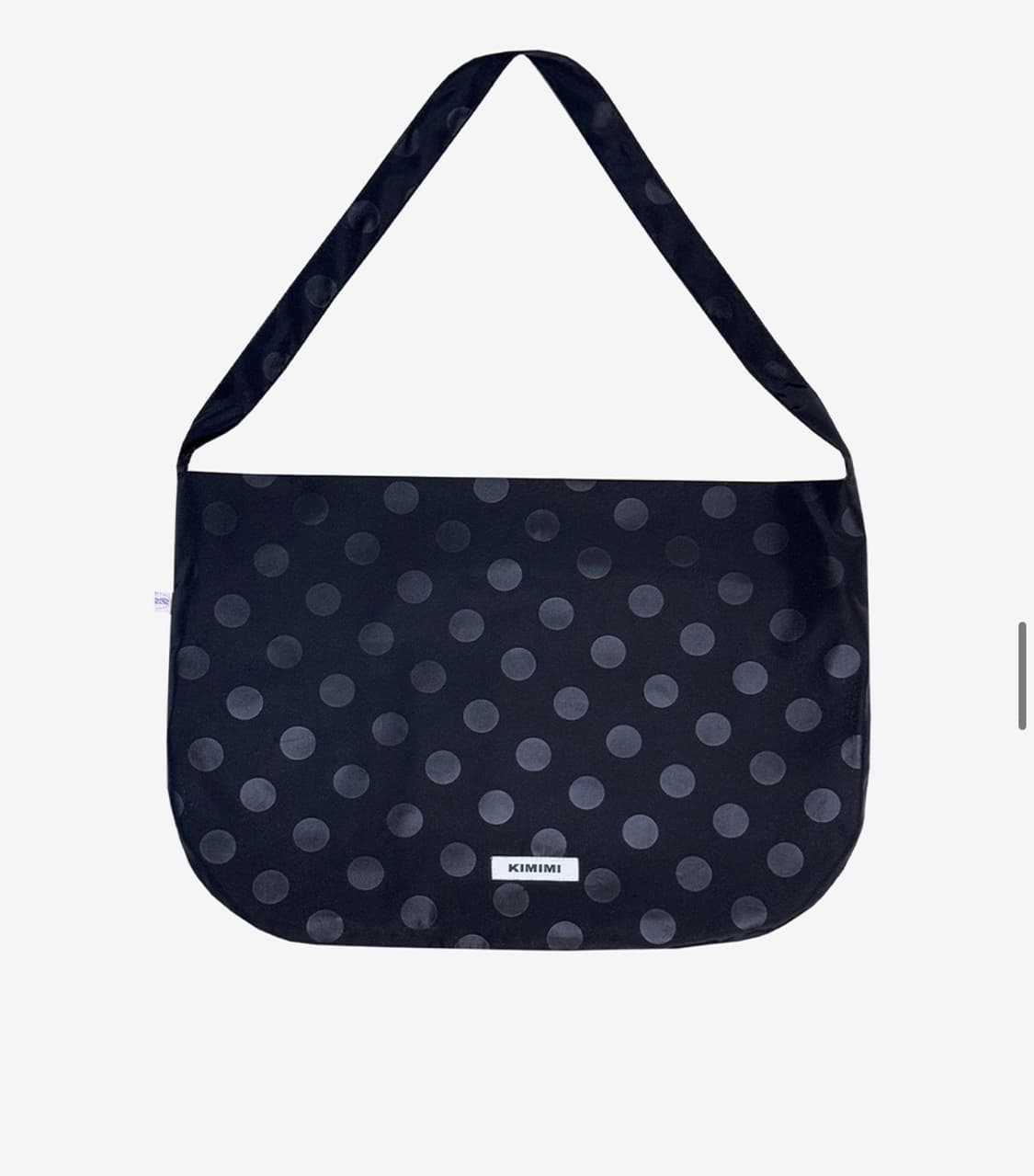 반탹포) 새거급 키미미 도트 데이백 블랙 무신사 상품이미지2