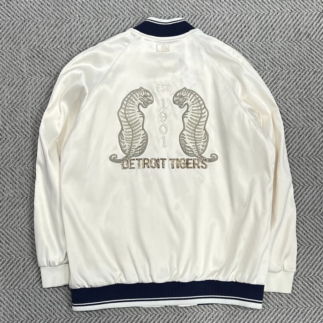 MLB 타이거 자수 블루종 v0893 상품이미지2