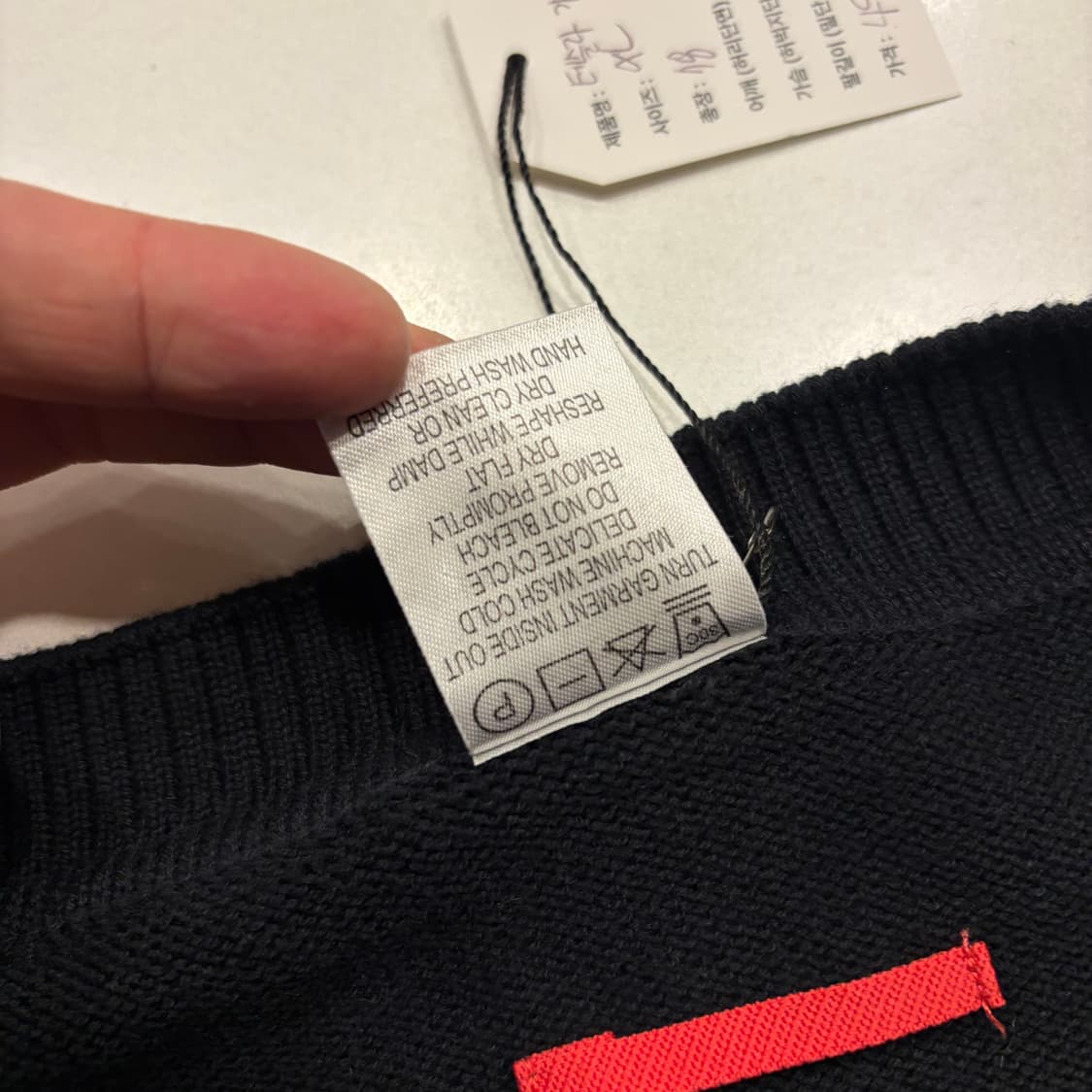 [XL] 테슬라 블랙 면 혼방 가디건 B947 상품이미지7