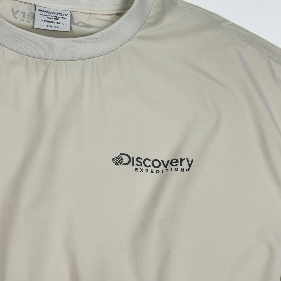 디스커버리 트레이닝 아이보리 바람막이 웜업 (XL) 상품이미지3