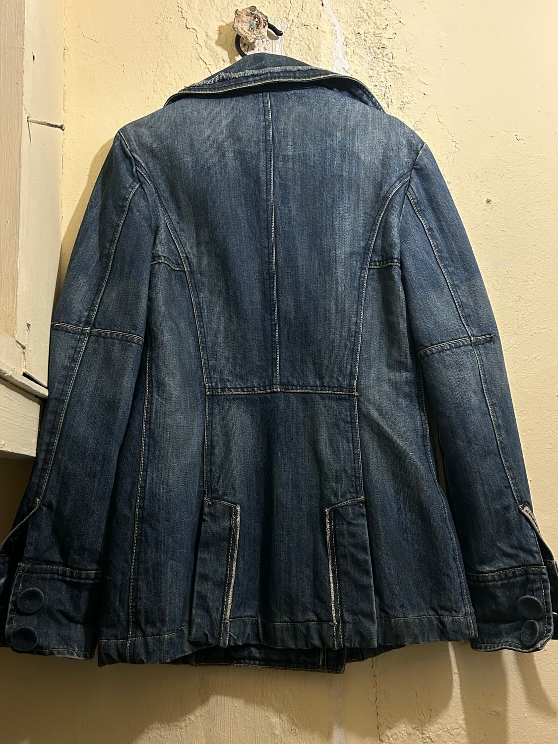*rare* 2000s 데님 나폴레옹 버튼자켓 상품이미지3