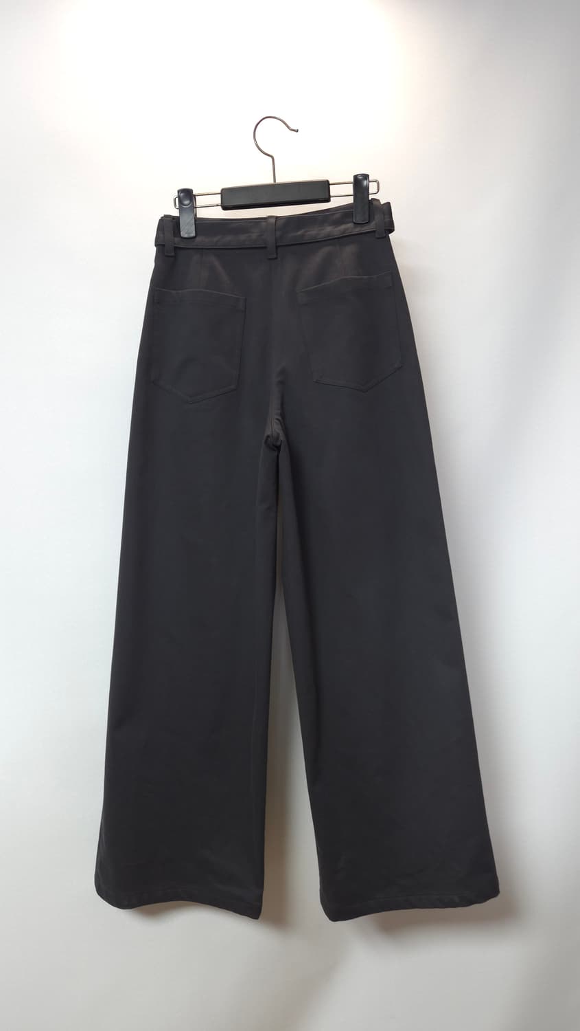 한섬 SJSJ 2023 벨티드 와이드 팬츠 61-90 상품이미지4