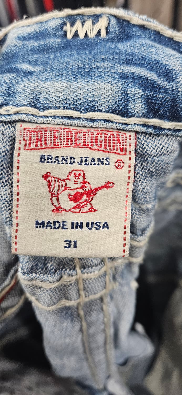 Made in USA 트루릴리전 월드투어 조이T 데미지 데님 31 상품이미지4