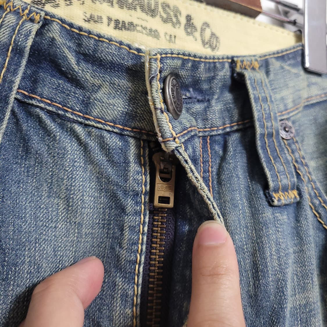 (34) LEVI'S 리바이스 504 데님 청바지 W32 L34 상품이미지2