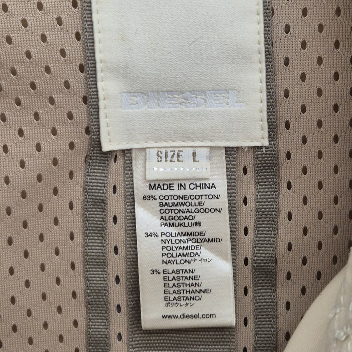 빈티지 디젤 비대칭 멀티 지퍼 밀리터리 바이커 자켓 L 상품이미지7