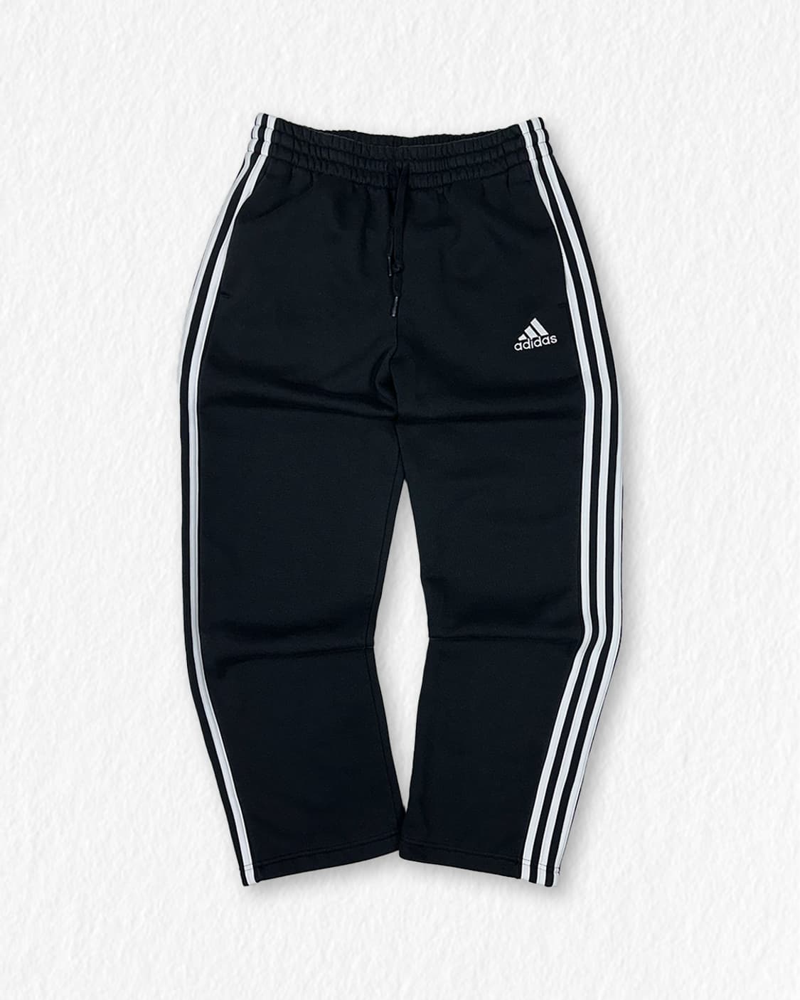 아디다스 삼선 트레이닝 팬츠 블랙 상품이미지1