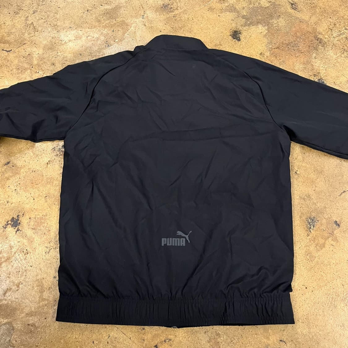 [정품/M] 푸마 BVB 블랙 트레이닝 바람막이 자켓 b18 상품이미지4