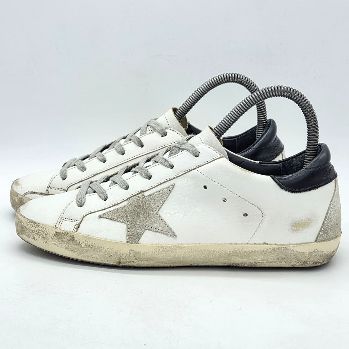 골든구스 우먼스 슈퍼스타 흰/검 (39) 상품이미지1