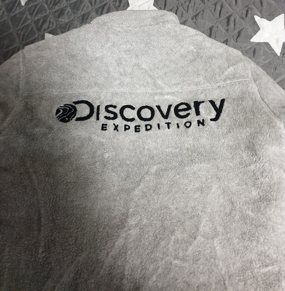 디스커버리 덕다운 리버시블 후리스 패딩 라이트그레이 (100) 상품이미지4