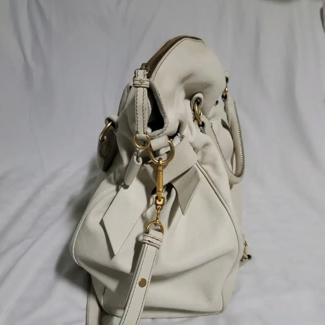 미우미우 리본 사첼백 아이보리 상품이미지3