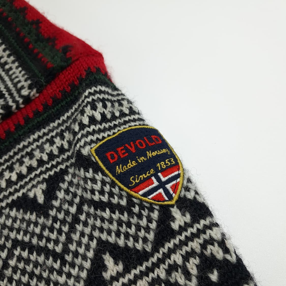 CN969 L DEVOLD 노르웨이 메이드 노르딕 울 가디건 상품이미지4