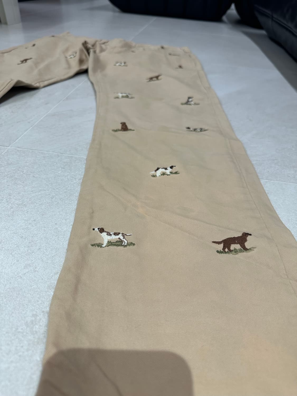 폴로 랄프로렌 강아지 자수 치노팬츠 34 상품이미지4