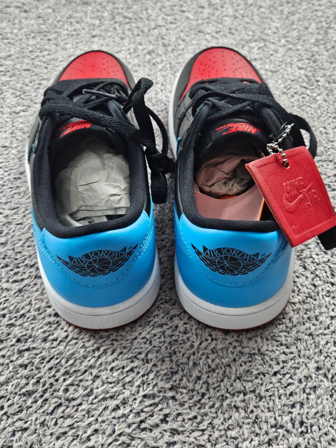 나이키 조던 1 노스캐롤라이나 투 시카고 스니커즈(240mm)/10666 상품이미지4