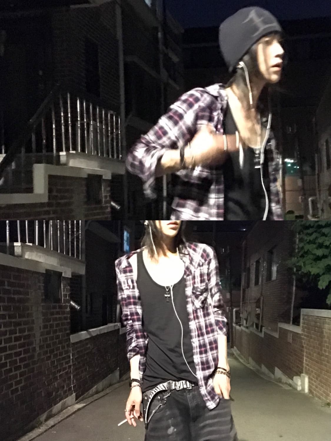 (Pinklatte)Studded check shirts 상품이미지2