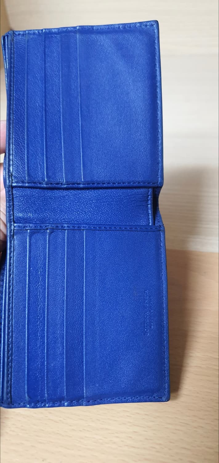 보테가베네타 반지갑/지갑 블루 정품A급(감정O) 상품이미지8