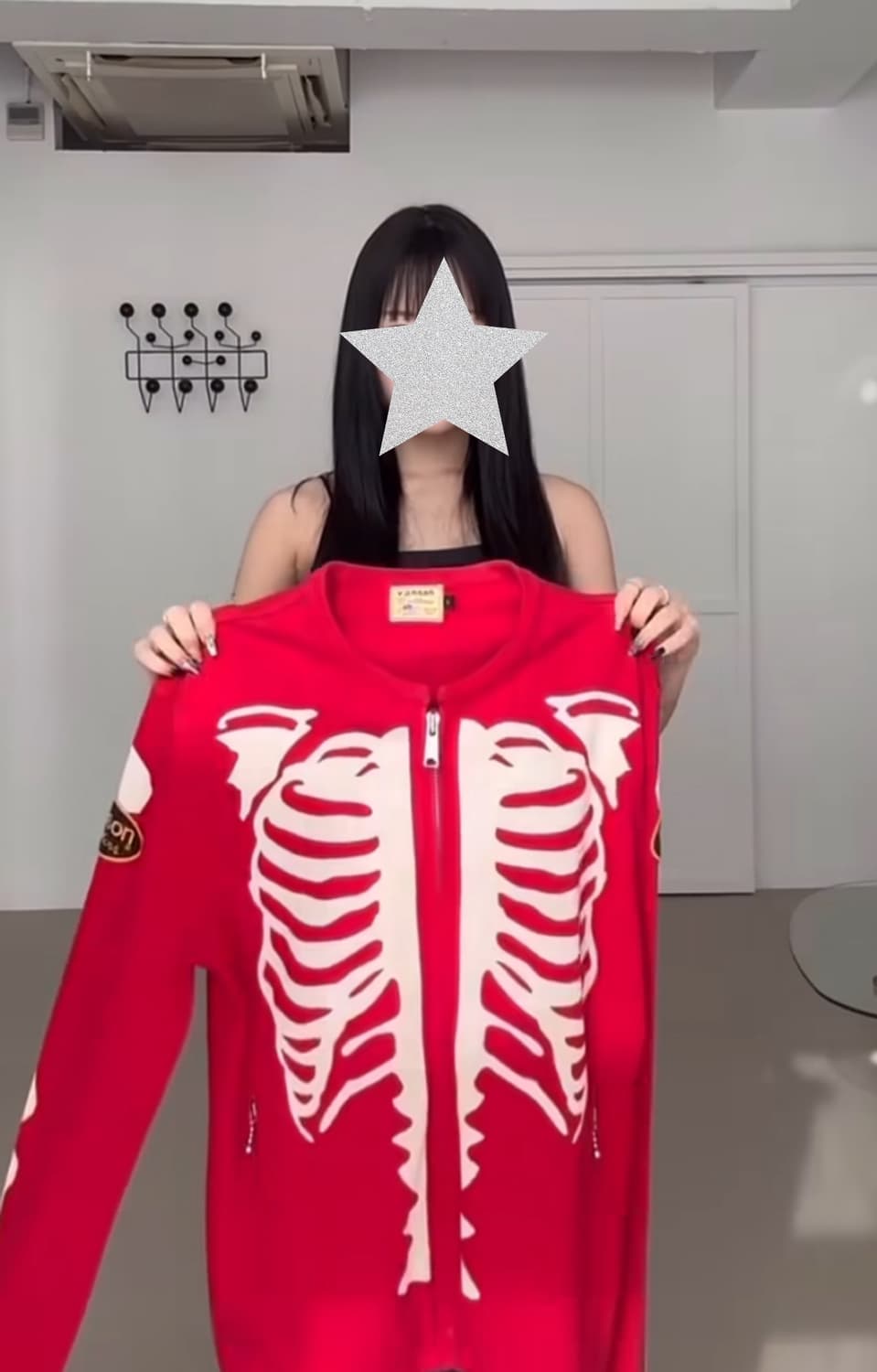 벤슨 레드 본 스켈레톤 집업 상품이미지7