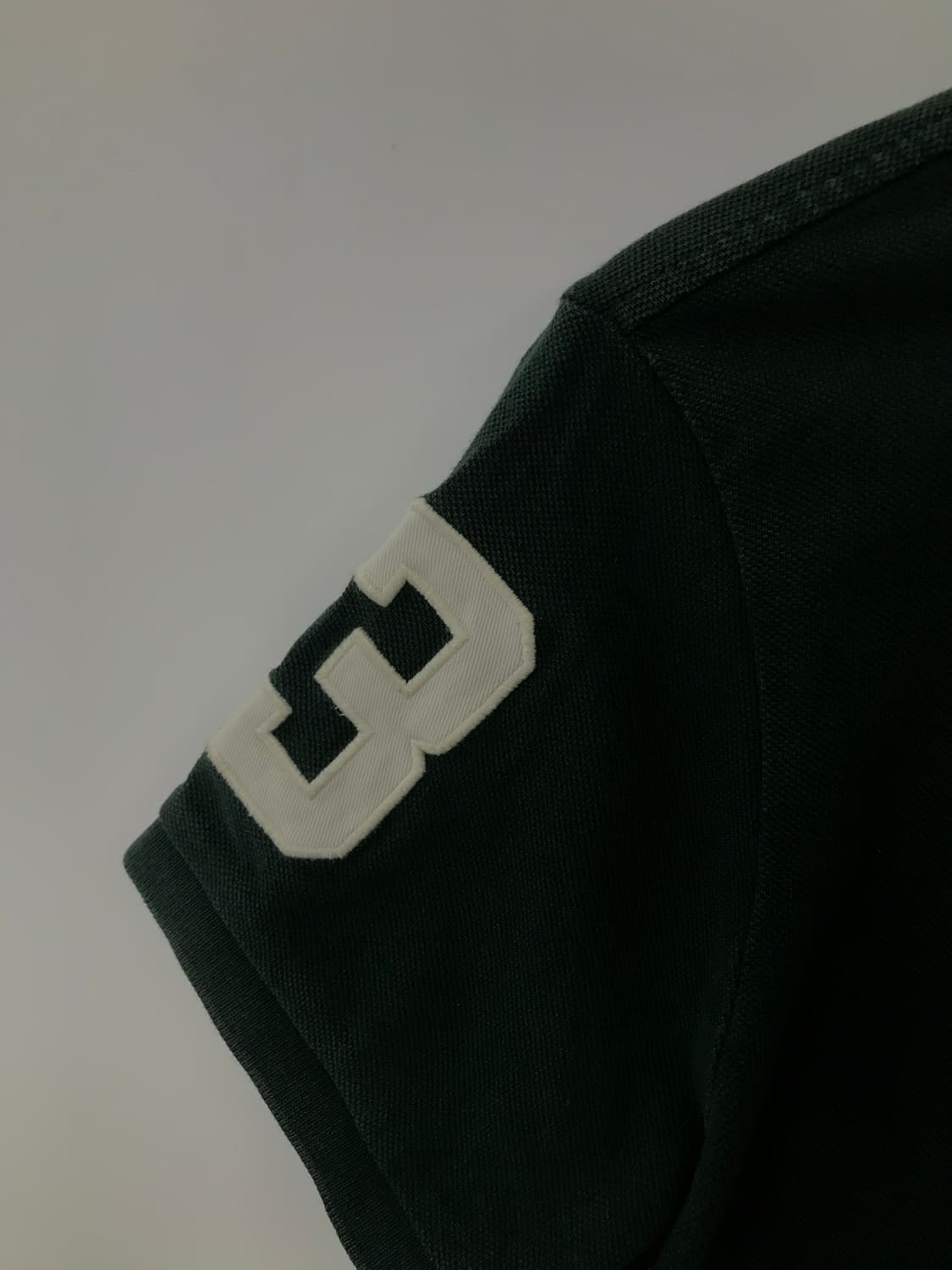 폴로 랄프로렌 빅포니 카키 반팔 피케 카라 티셔츠 상품이미지4