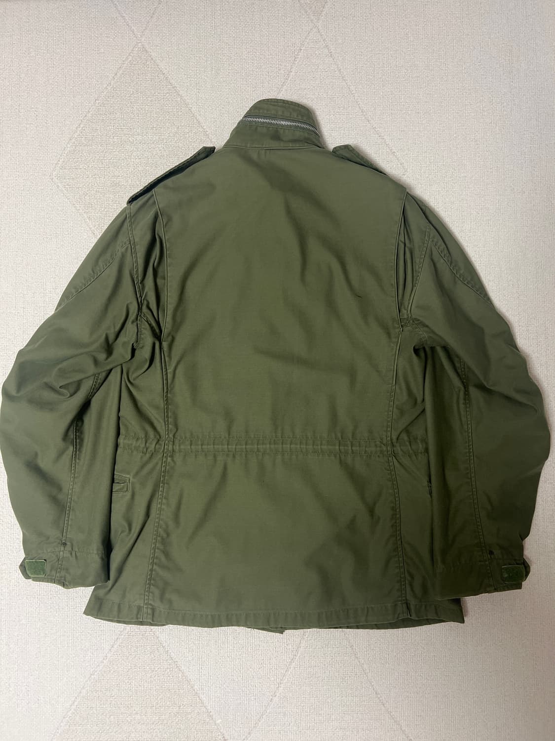 m65 필드자켓 2세대 스몰 레귤러 존오운베이 은색 지퍼 상품이미지6