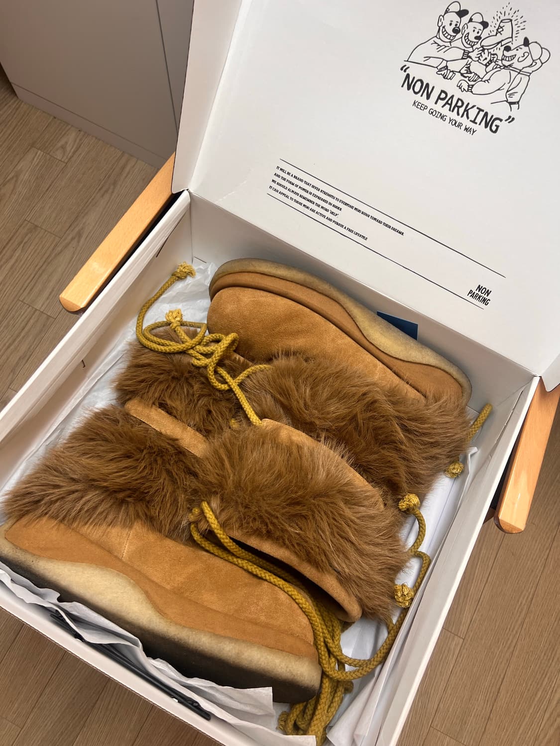 논파킹 킨치 N-MONGO 퍼 부츠300 상품이미지1