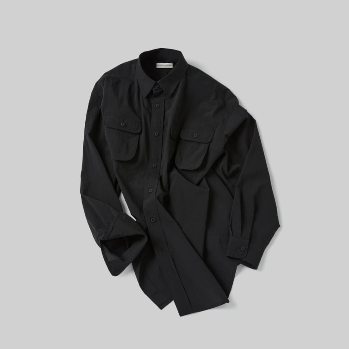 [2] 오토매틱포더피플 엔지니어 3포켓 셔츠 블랙 상품이미지3