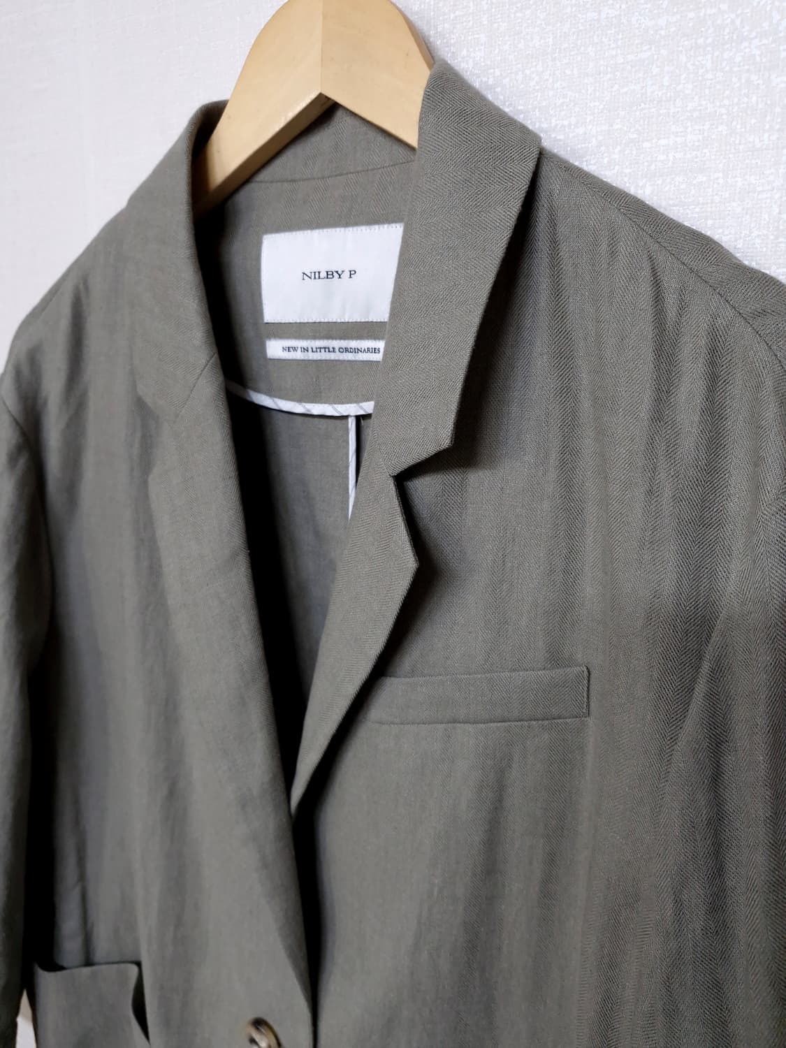 닐바이피(NILBY P) 린넨 루미 자켓 상품이미지4