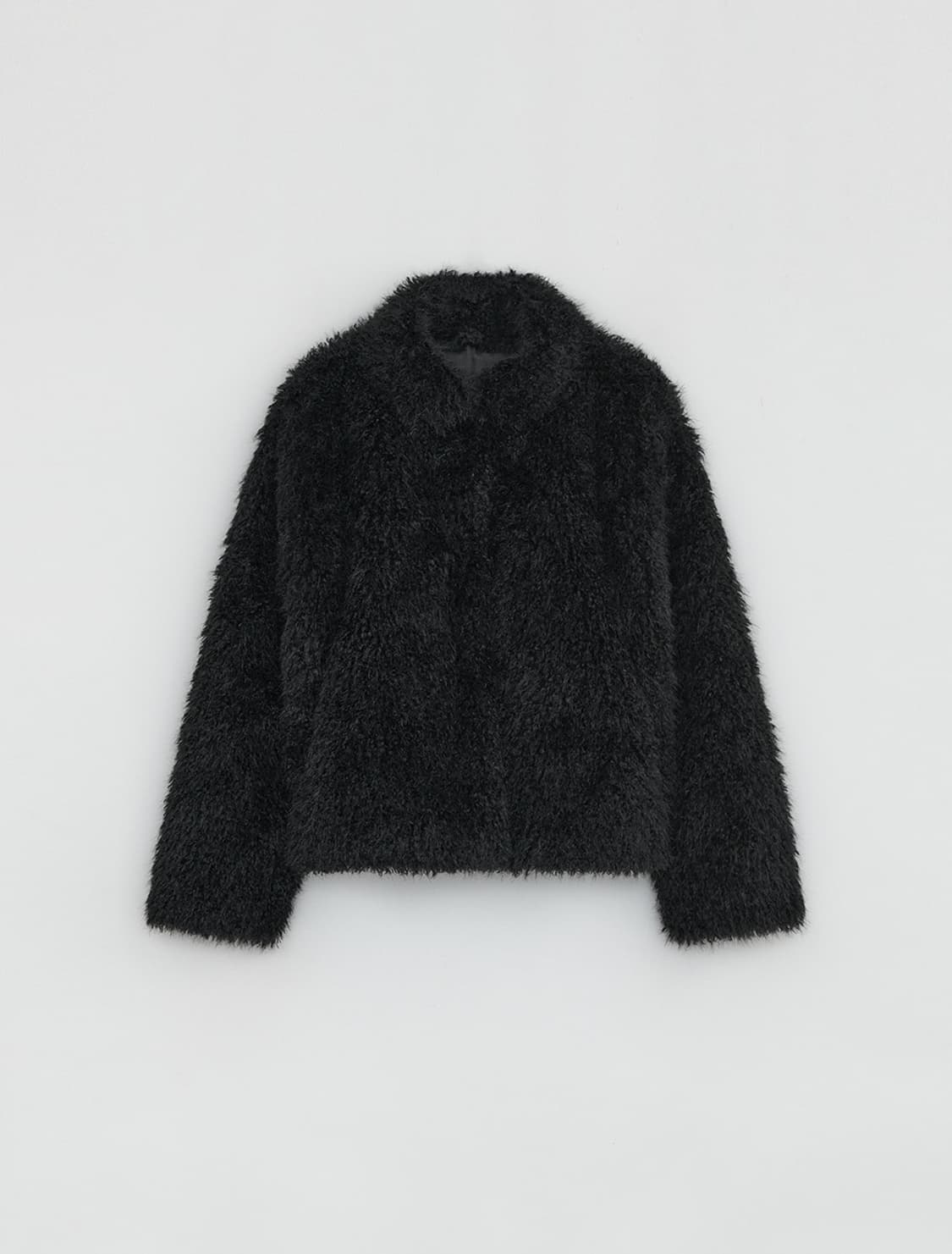 Low Tide HAIRY FUR JACKET [BLACK] 상품이미지2