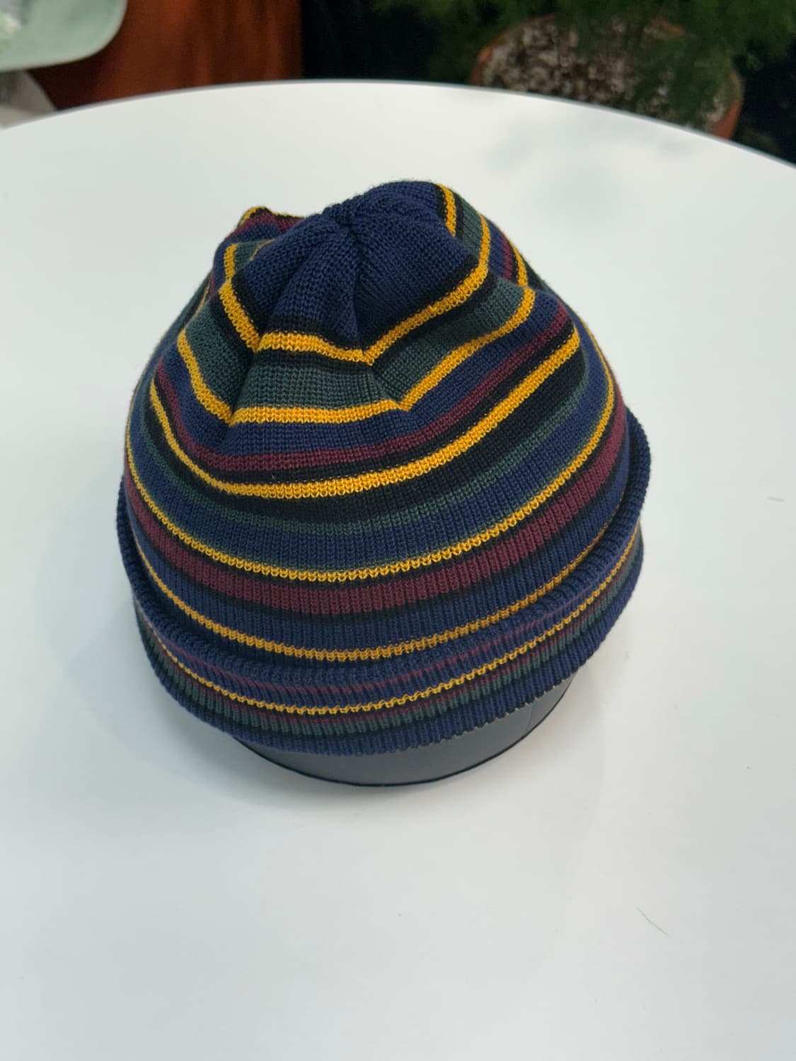 빔즈 2024fw 스트라이프 비니 상품이미지2