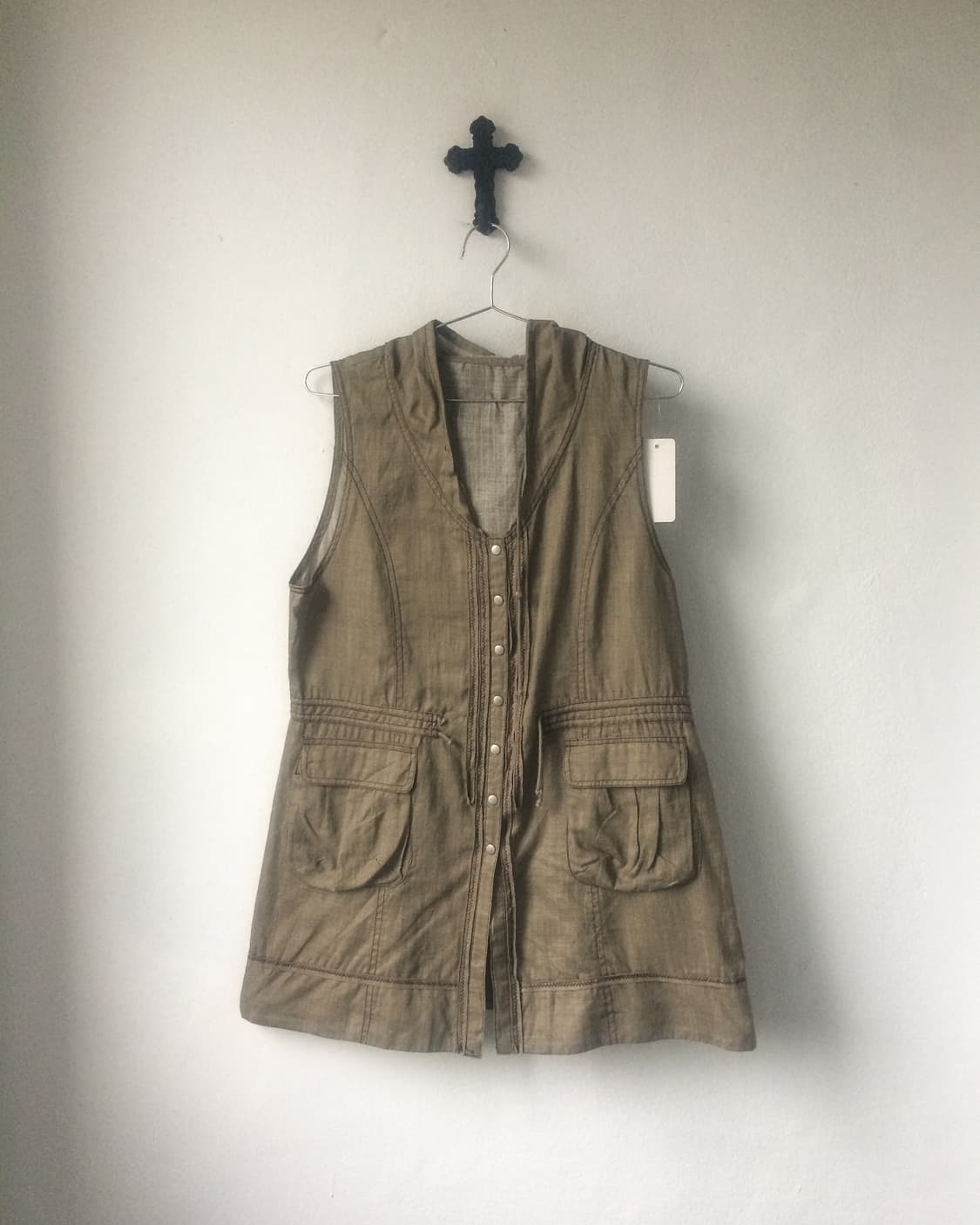 Hood sleeveless onepiece 상품이미지1