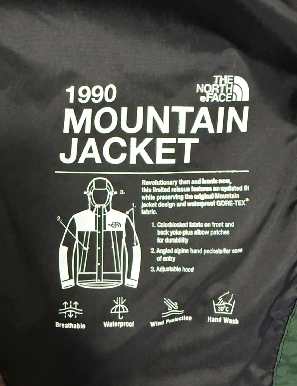 노스페이스 고어텍스 남성 바람막이 95(M) 상품이미지7