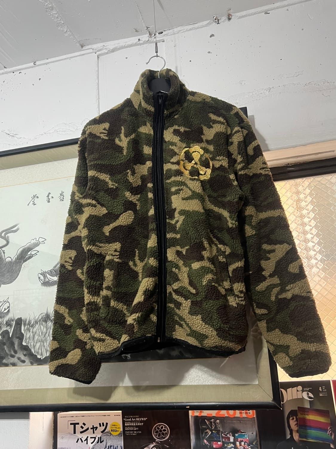 KARAKURI TAMASHII 絡繰魂 Camouflage Fleece 상품이미지2