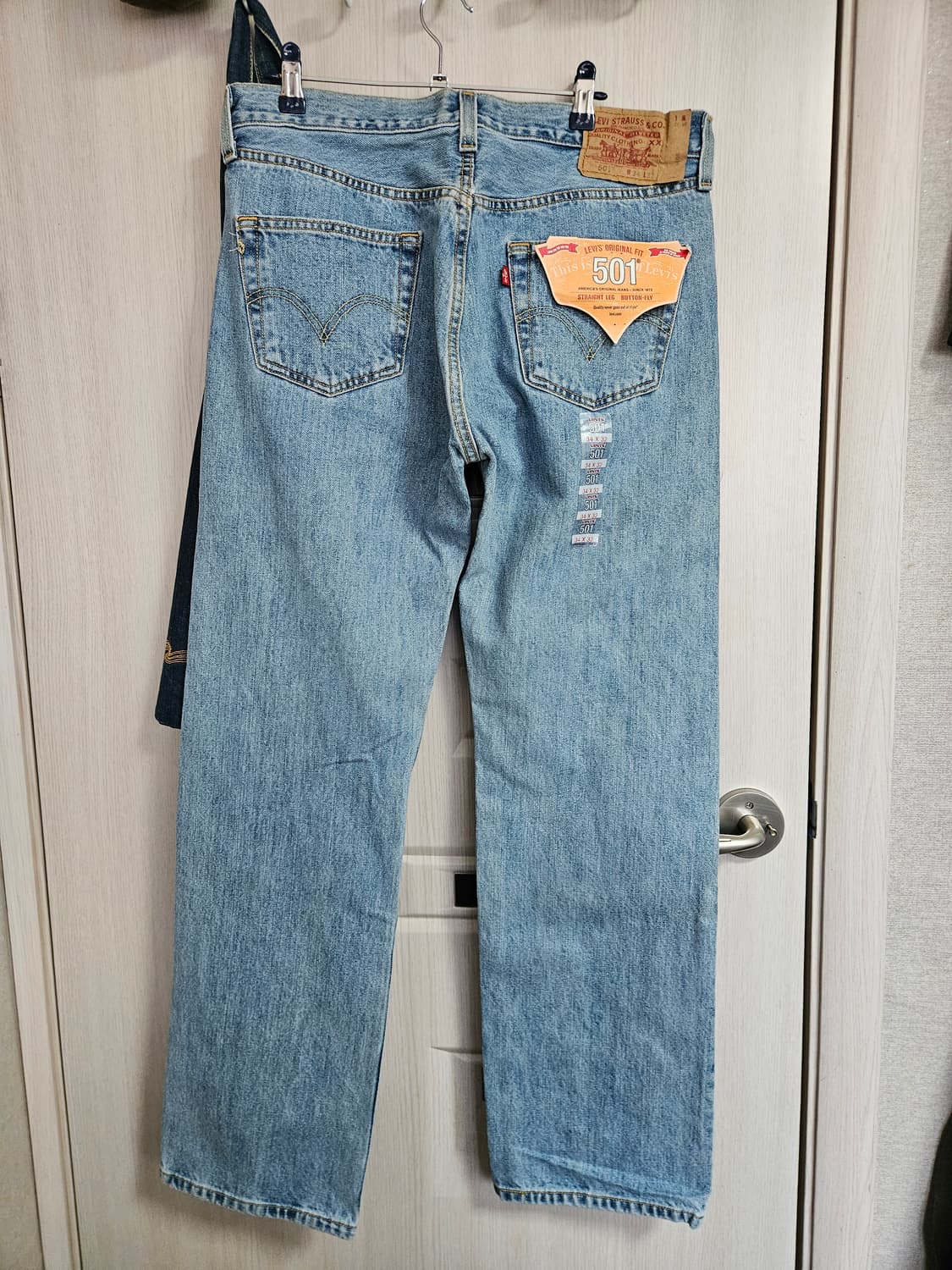 00s 데드스탁 levis 501 34x32 연청 리바이스 상품이미지2