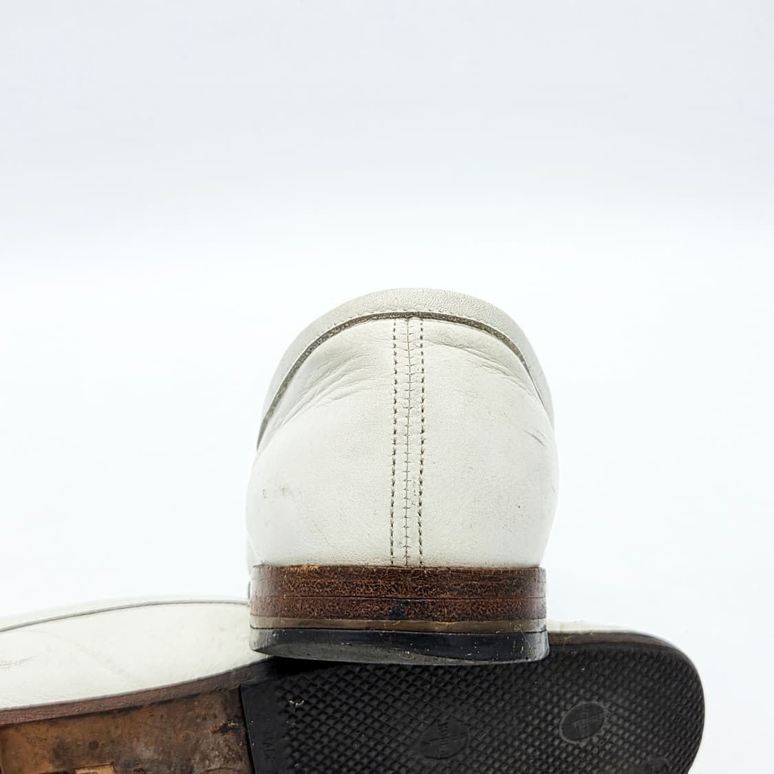 샤넬 90s 빈티지 우먼스 CC로고 로퍼 화이트 (36 1/2) 상품이미지2