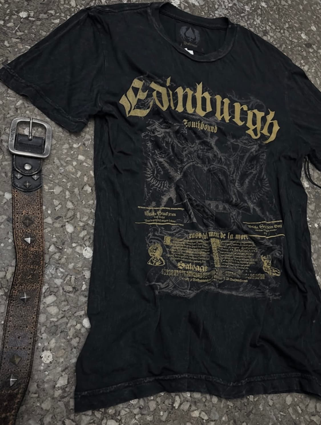 Salvage Lettering Top 상품이미지1