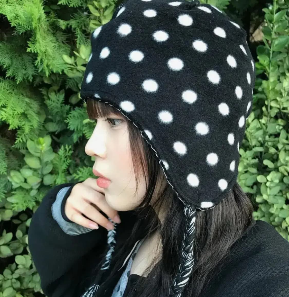 AEAE EARFLAP BEANIE [BLACK] 상품이미지2