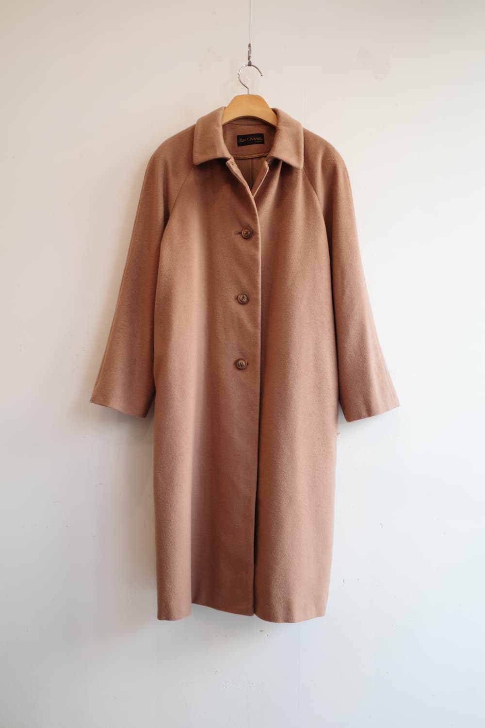 Japan brand 캐시미어100 카멜 여성 롱코트 상품이미지1