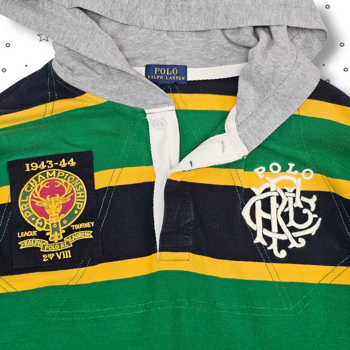 L POLO 폴로 랄프로렌 럭비 후드 상품이미지2