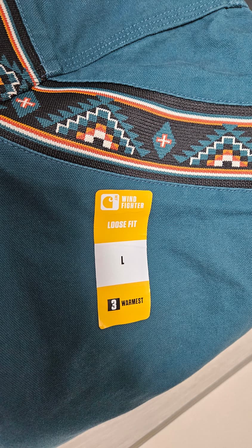 칼하트 액티브 자켓 50주년 한정 몬타나 패턴 상품이미지6