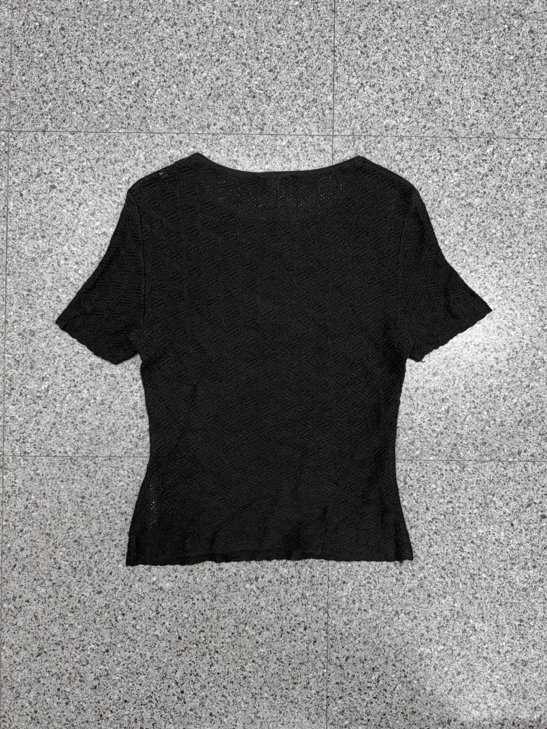 mani (giorgio armani) short knit top 상품이미지3