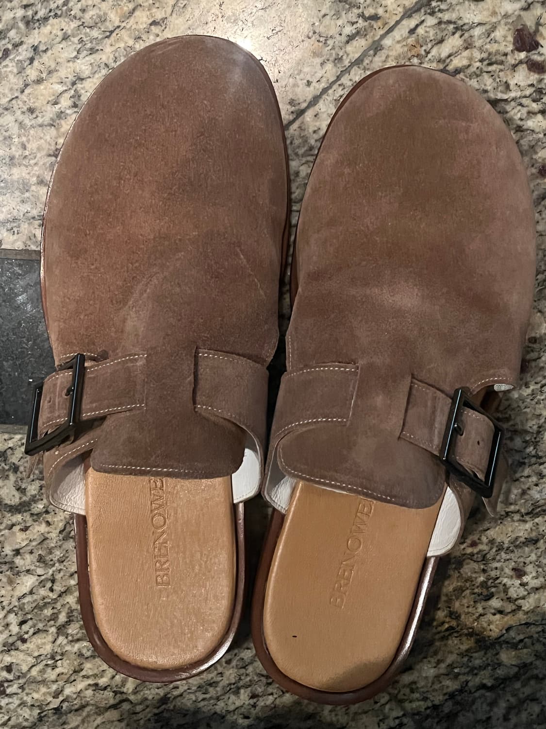 [남성270]브레노웰트 스웨이드 클로그 샌들 상품이미지3