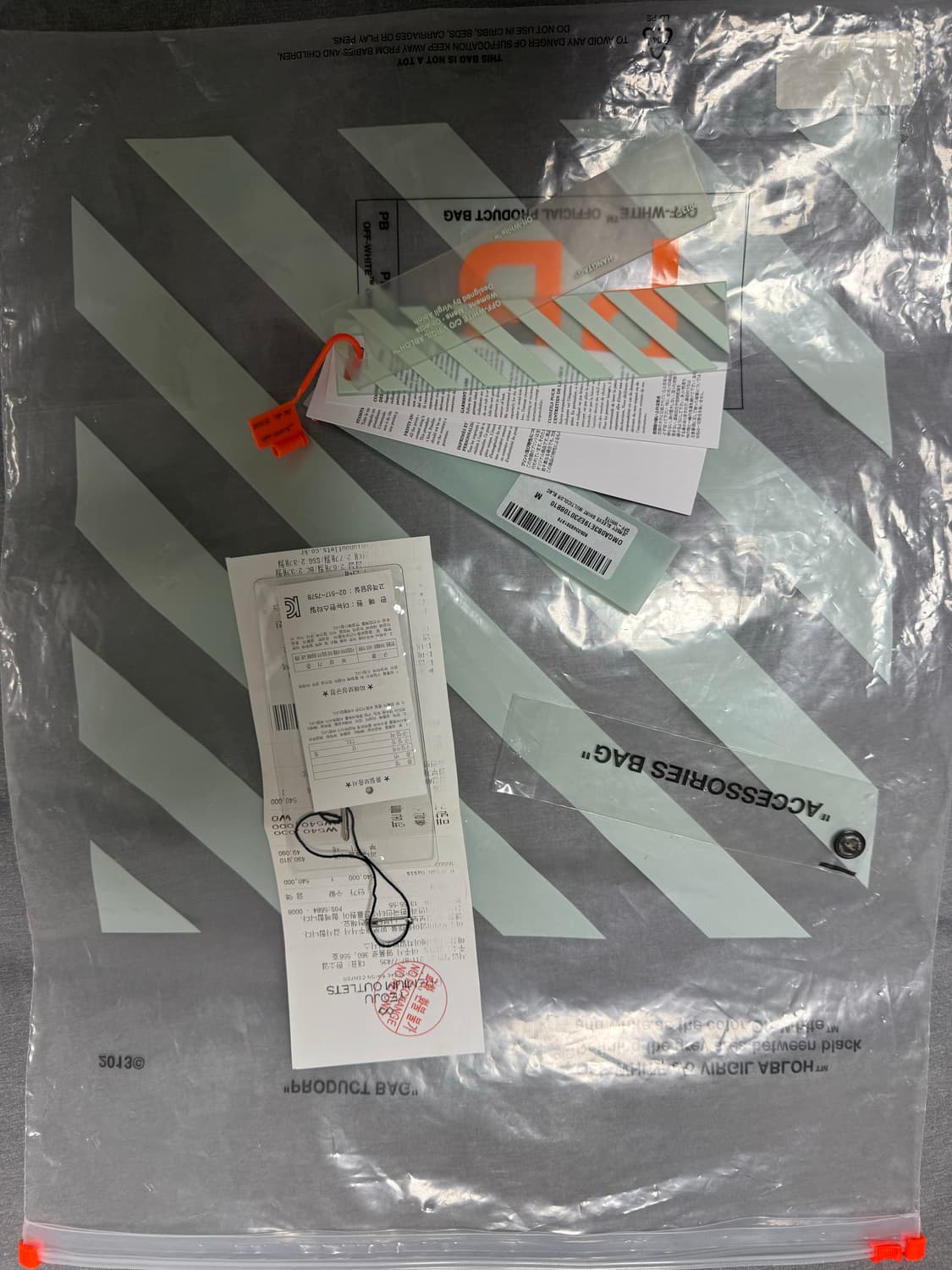 오프화이트 19fw 저지 슬리브 셔츠 플란넬 상품이미지8