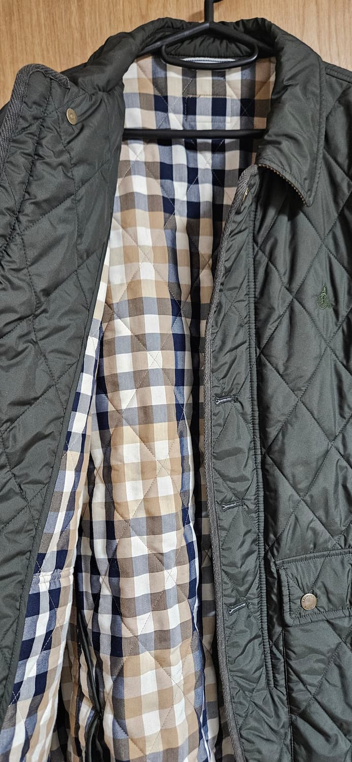 빈폴 퀼팅 자켓 L 올리브 상품이미지6