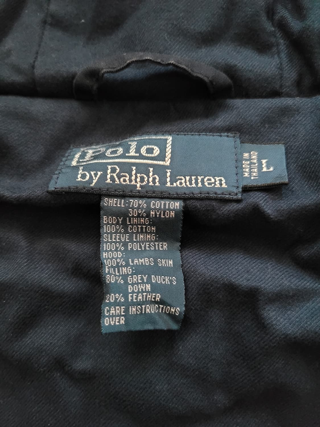 폴로 랄프로렌 Polo 밀리터리 카라코람 헤비덕다운파카 L 105-110 상품이미지6
