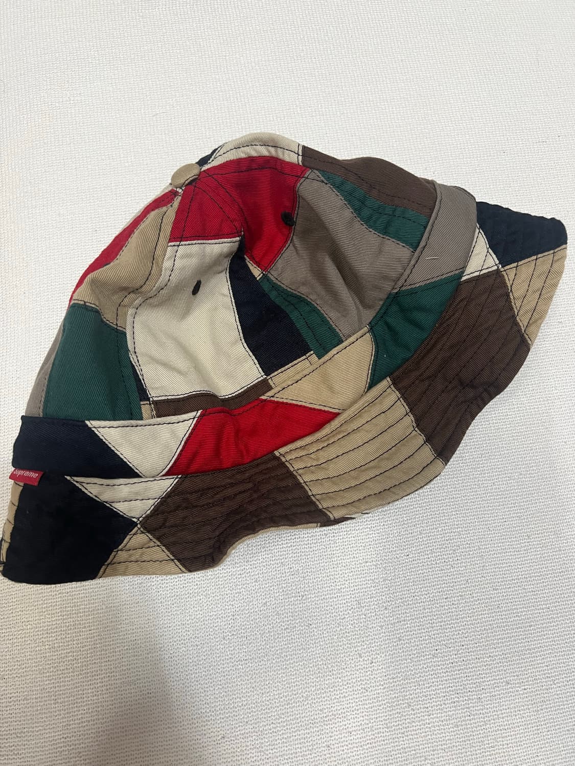 슈프림 패치워크 벨햇 M/L 상품이미지3