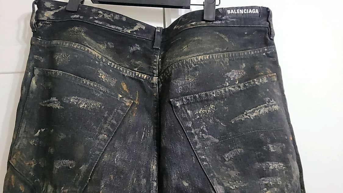 발렌시아가 슈퍼 디스트로이드 팬츠 하드 상품이미지5