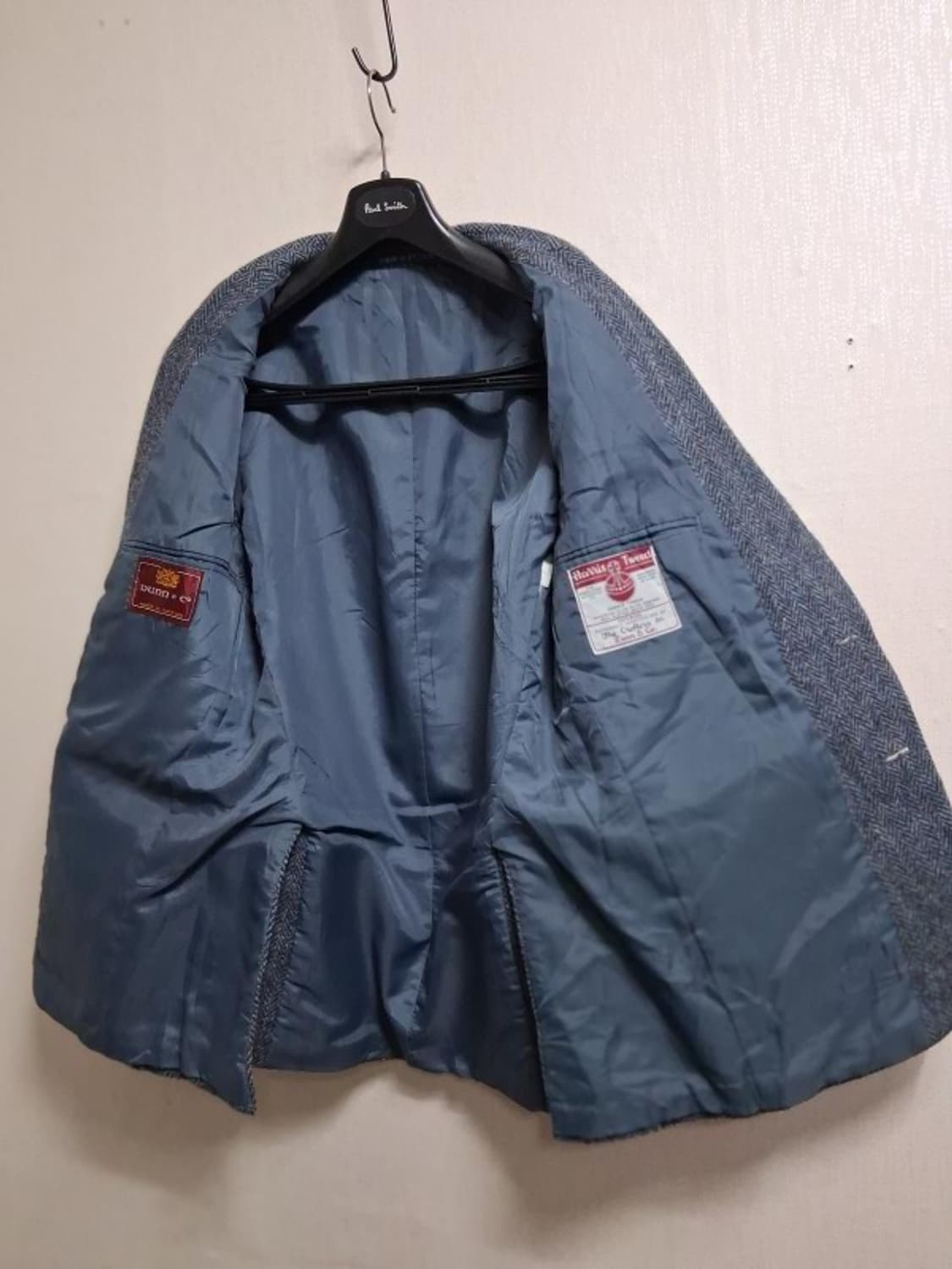 Harris Tweed Dunn.co 해리티지 트위드 헤링본모직쟈켓 M 상품이미지7