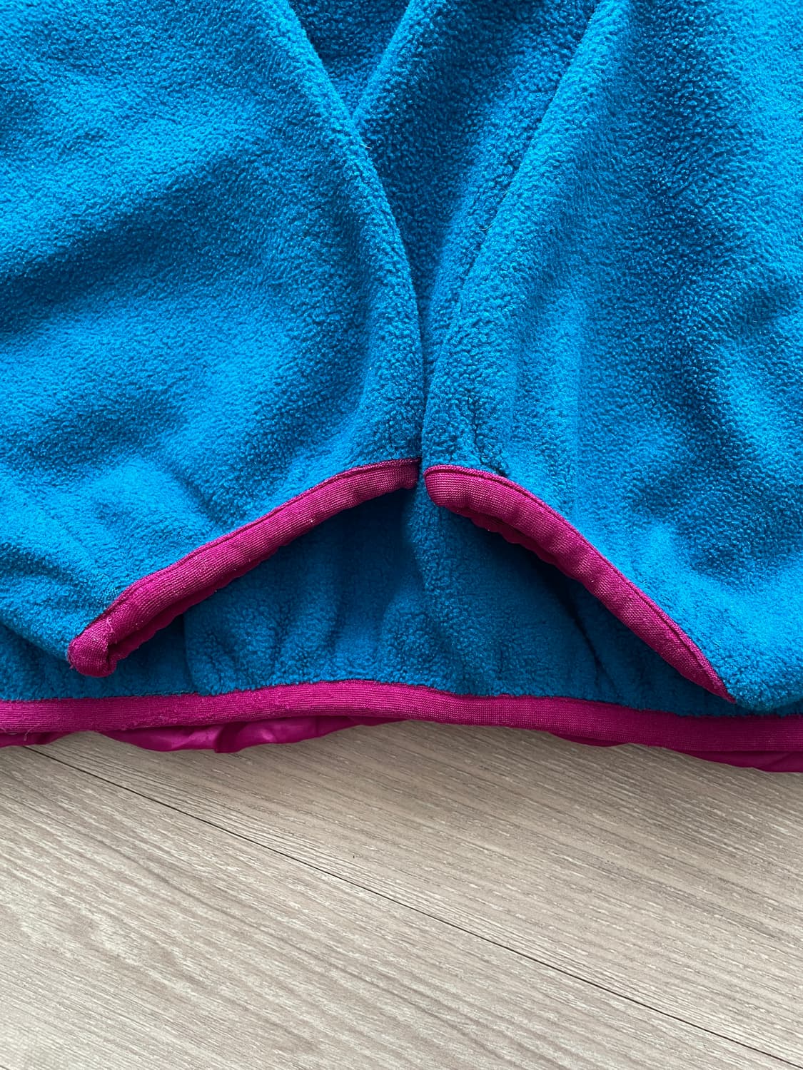 90s 파타고니아 집업 신칠라 블루 핑크 플리스  patagonia 상품이미지5